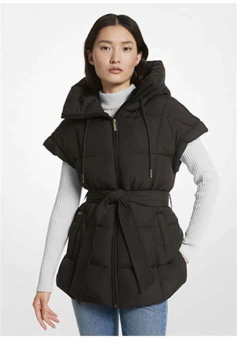 chaleco michael kors|Quilted Puffer Vest .